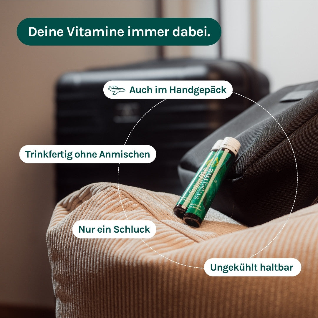 Nur ein trinkfertiger Schluck