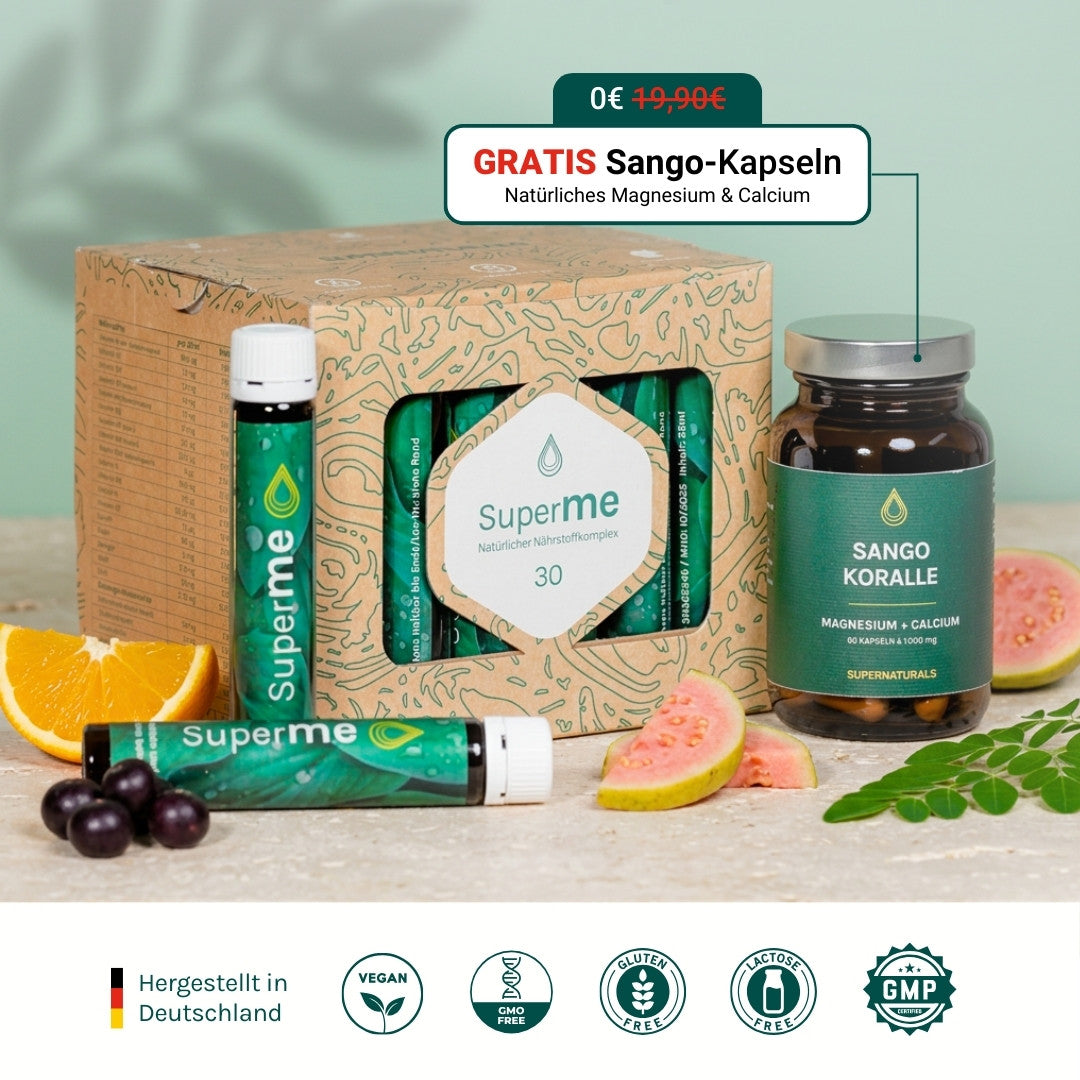 GRATIS Sango-Kapseln zu deiner Bestellung